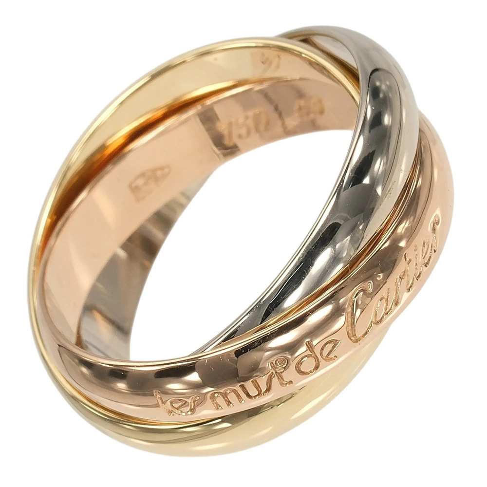 CARTIER Authentic 18k Gold Trinity Ring